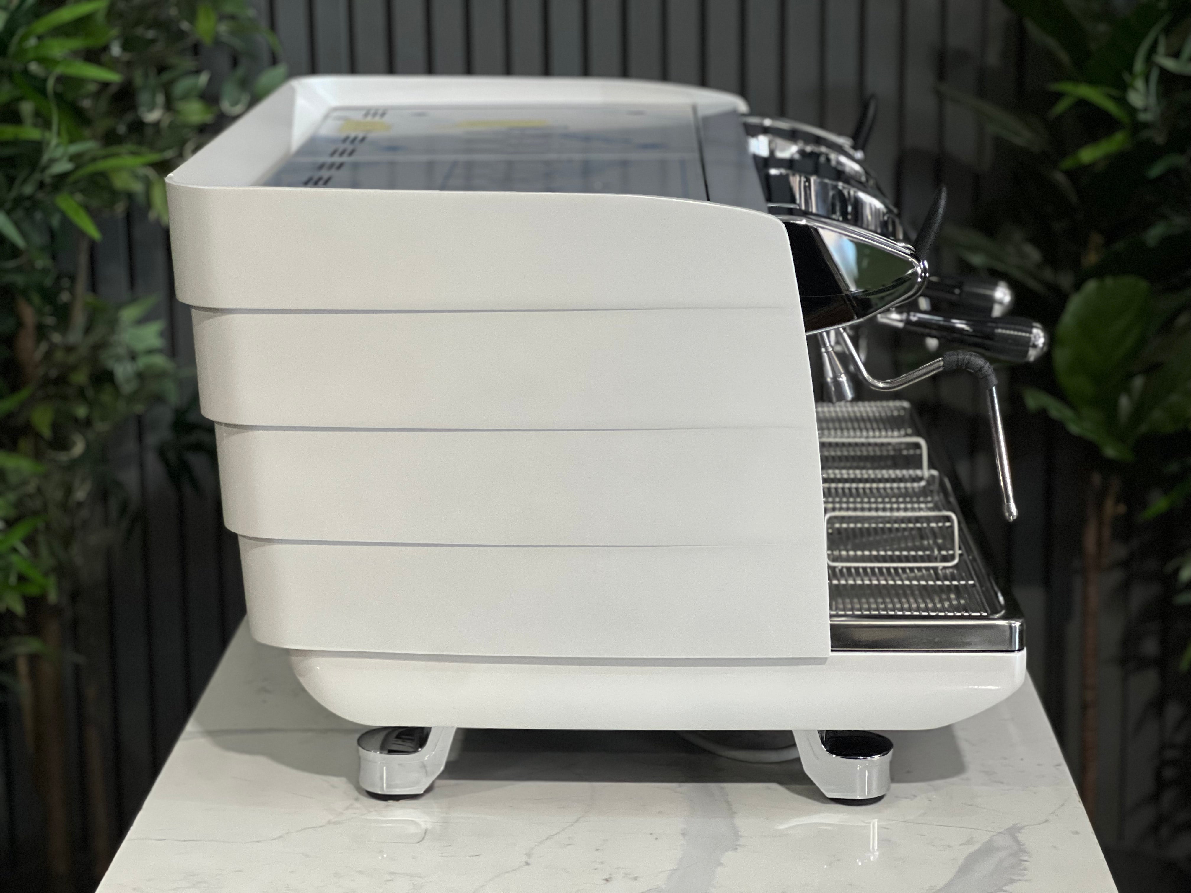 Victoria Arduino White Eagle Digit White - 2 Group Commercial Espresso Machine - Stainless