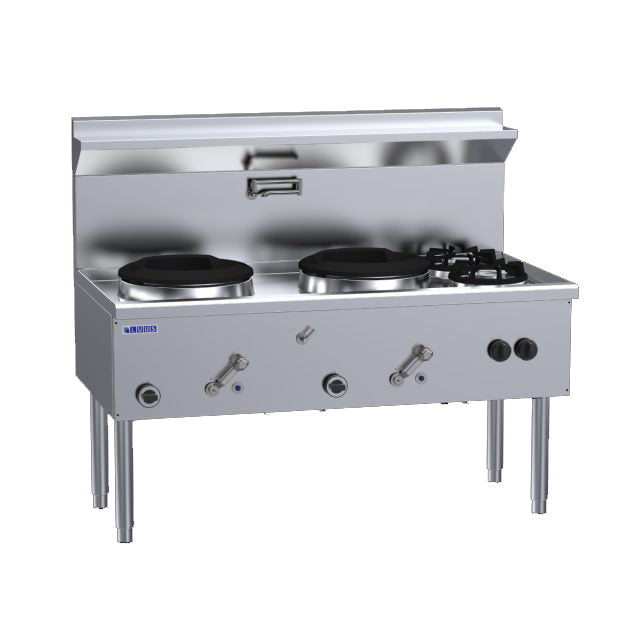 Luus Two Hole Two Burner Compact Waterless Wok WZ-2C2B