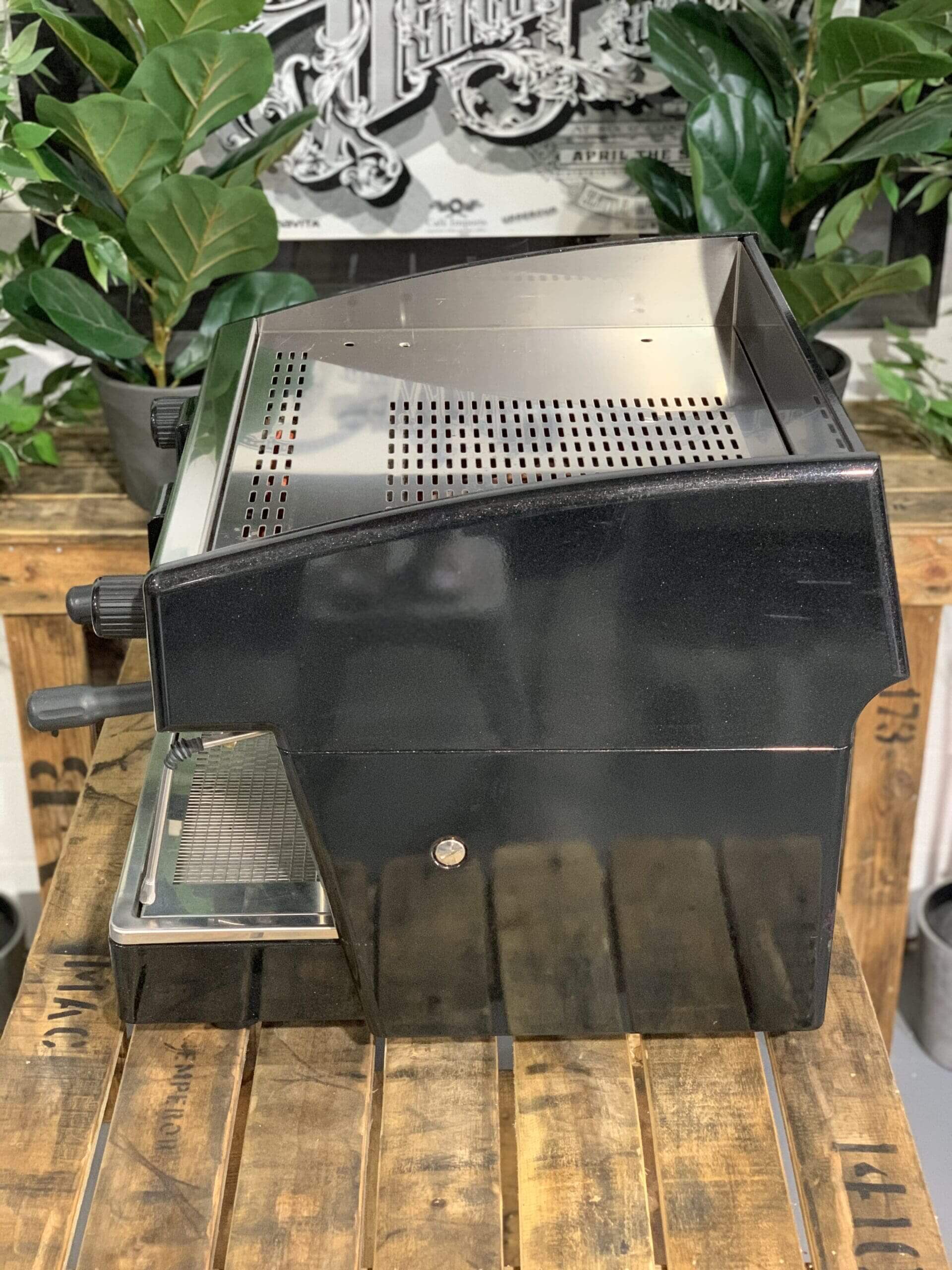Wega Atlas EVD Compact - 2 Group Commercial Espresso Machine - Black