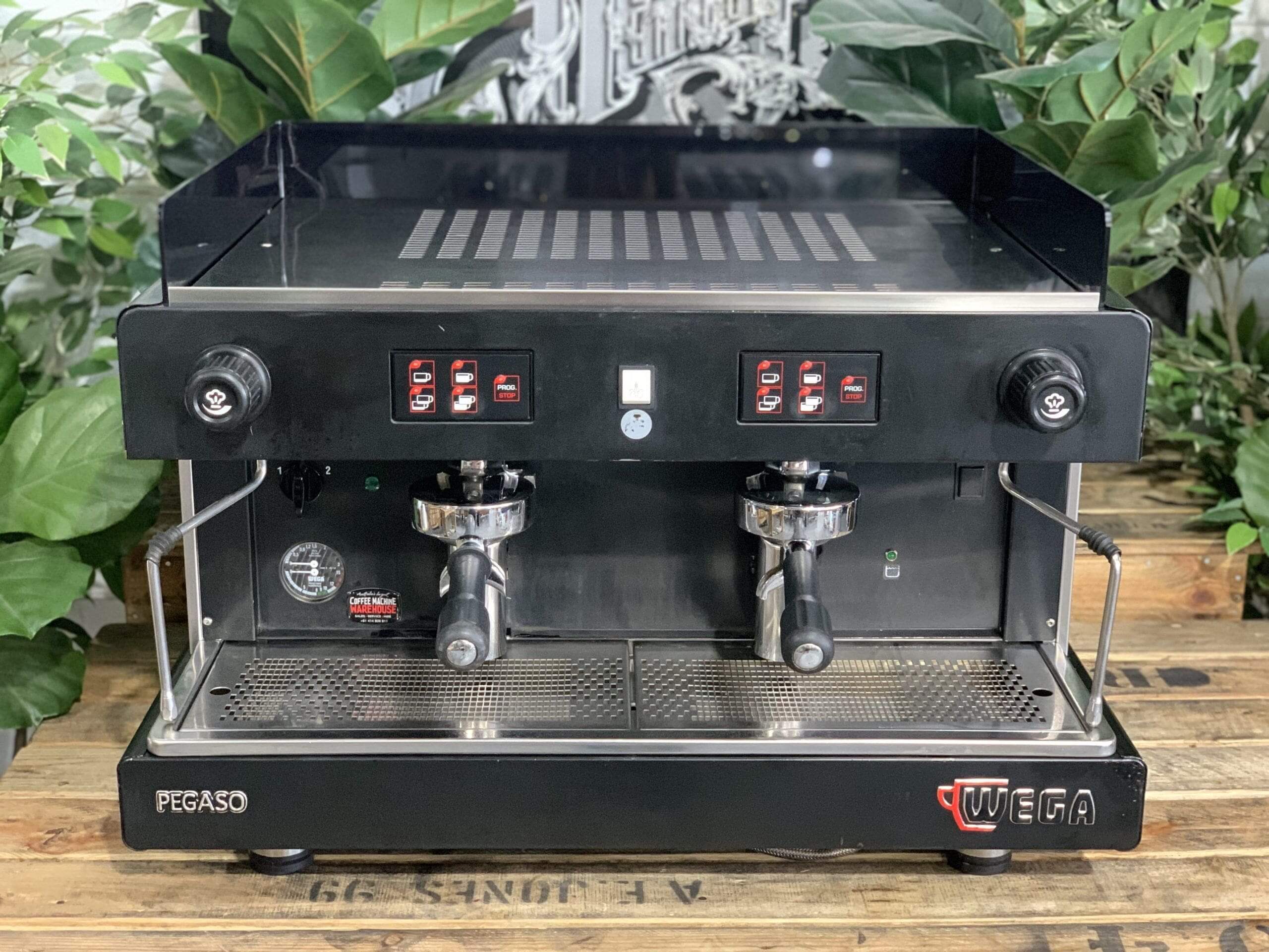 Wega Pegaso - 2 Group Commercial Espresso Machine - Black