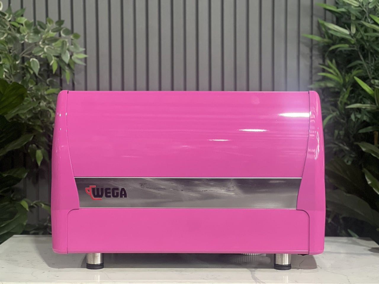 Wega Polaris Low Cup 2 Group Hot Pink Espresso Coffee Machine - 37721