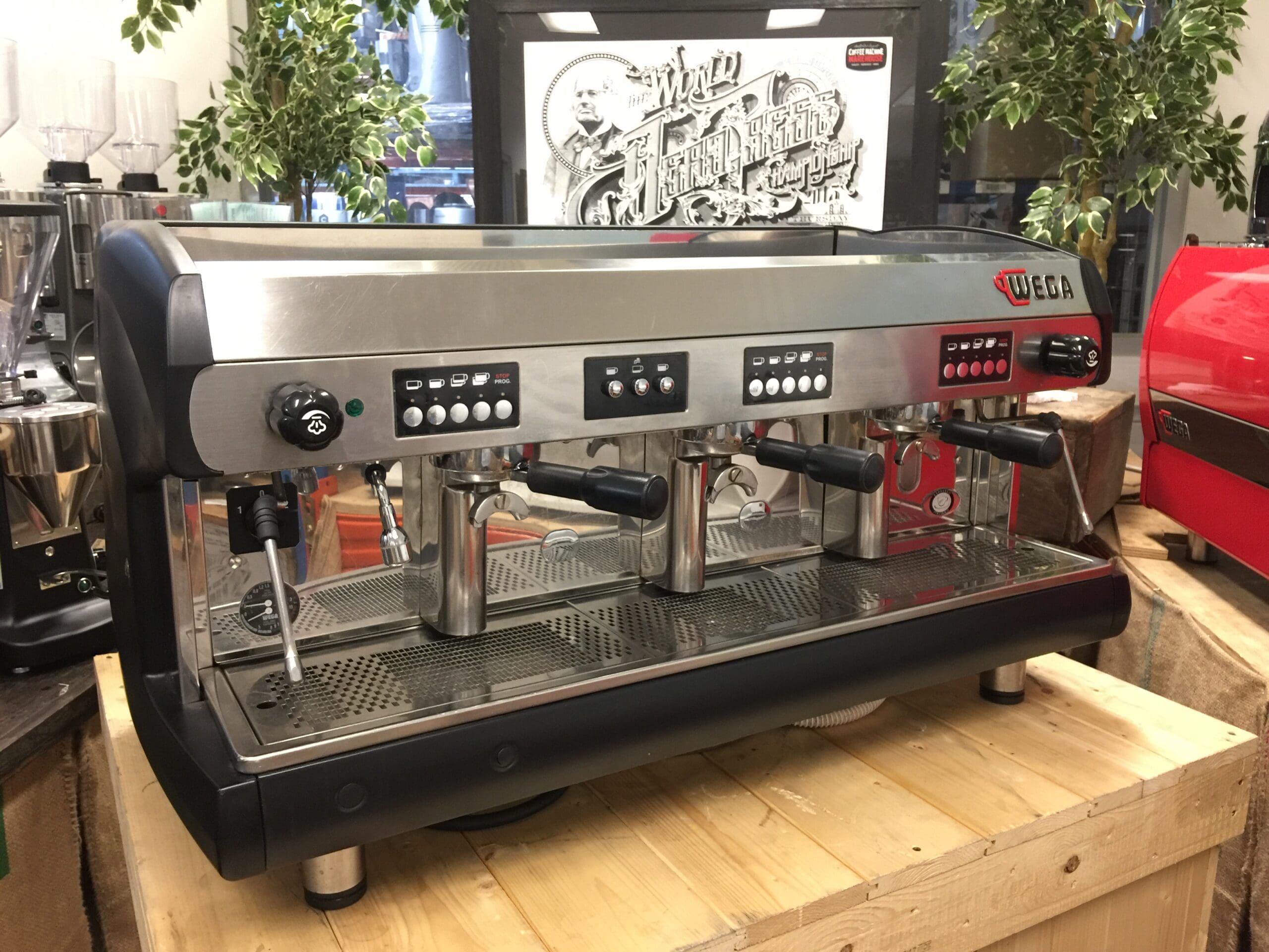 Wega Polaris 3 Group High Cup Matte Black - 17520