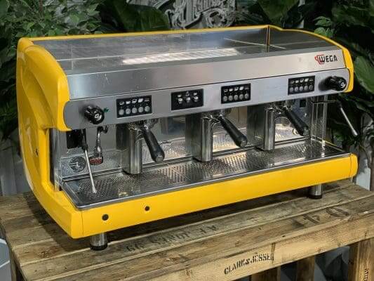 Wega Polaris - 3 Group Commercial Espresso Machine - Yellow