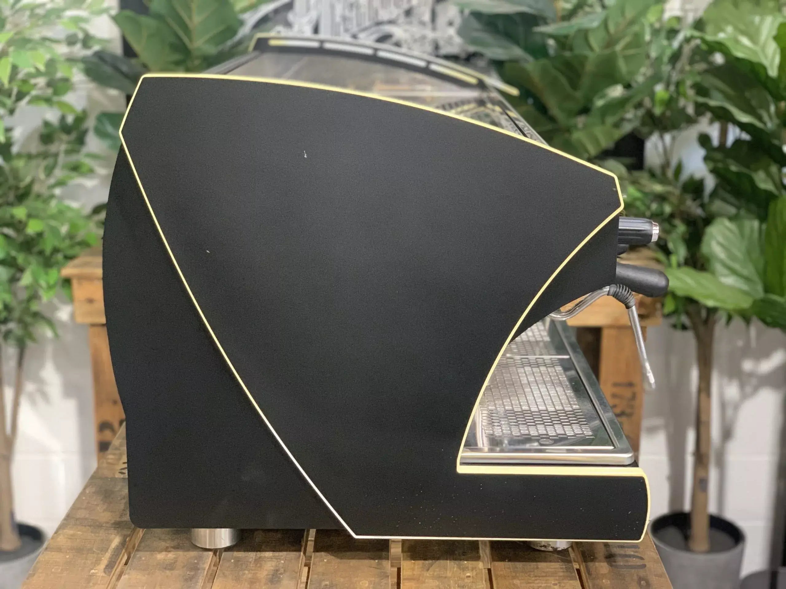 Wega Polaris Tron - 3 Group Commercial Espresso Machine - Black