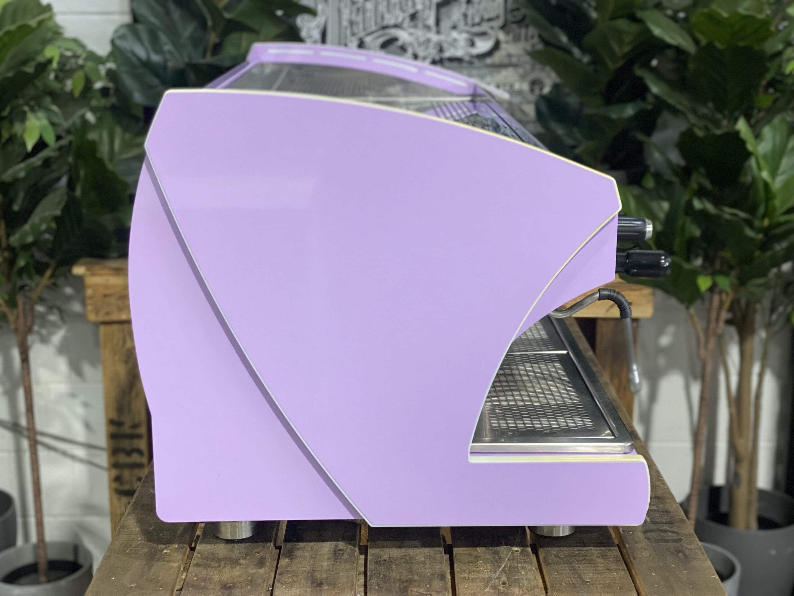 Wega Polaris Tron - 3 Group Commercial Espresso Machine - Lilac