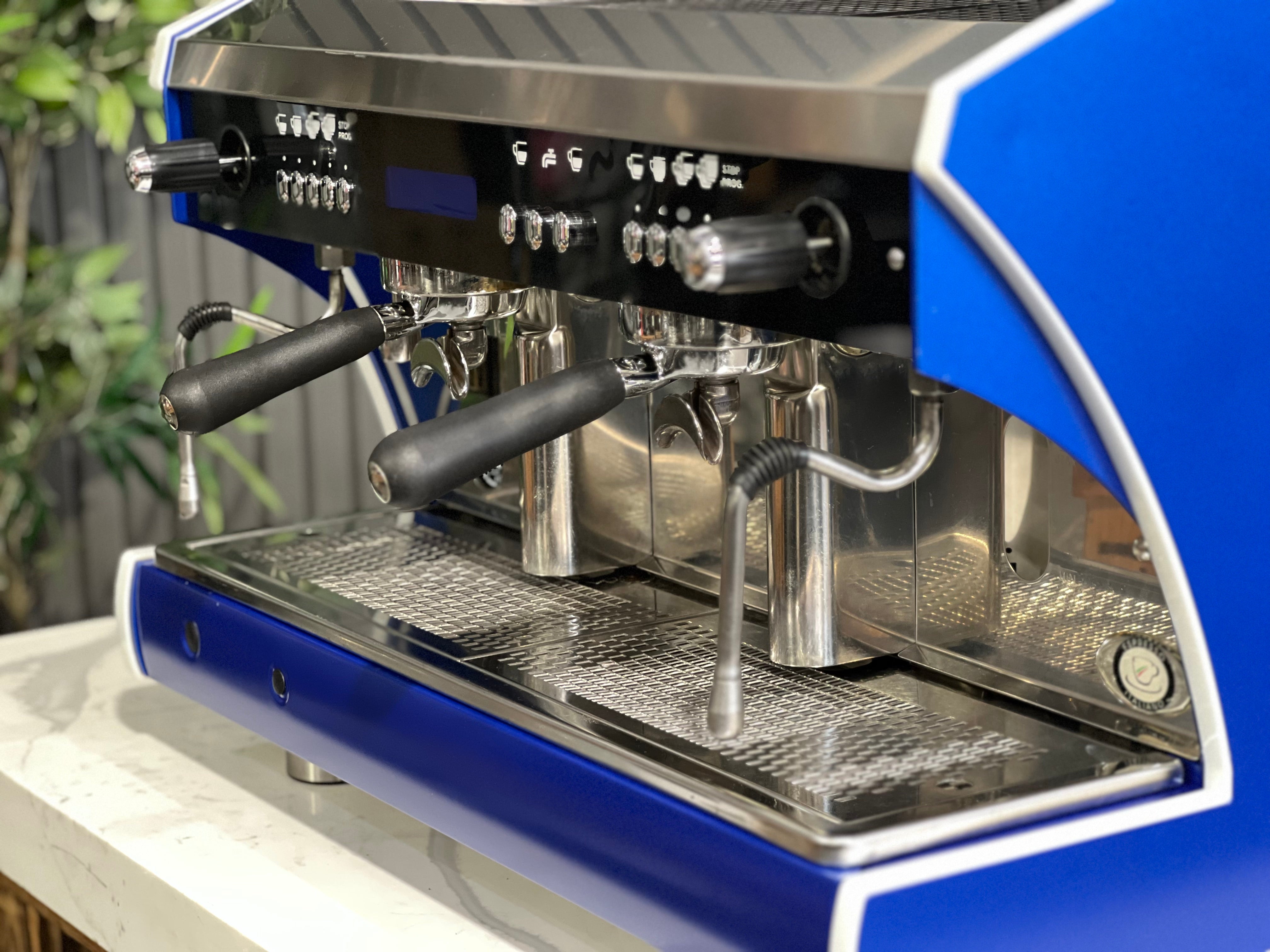 Wega Polaris Tron Deep - 2 Group Commercial Espresso Machine - Blue
