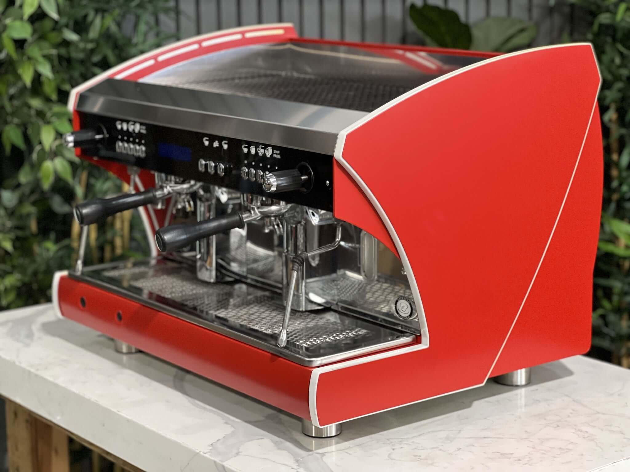 Wega Polaris Tron - 2 Group Commercial Espresso Machine - Red