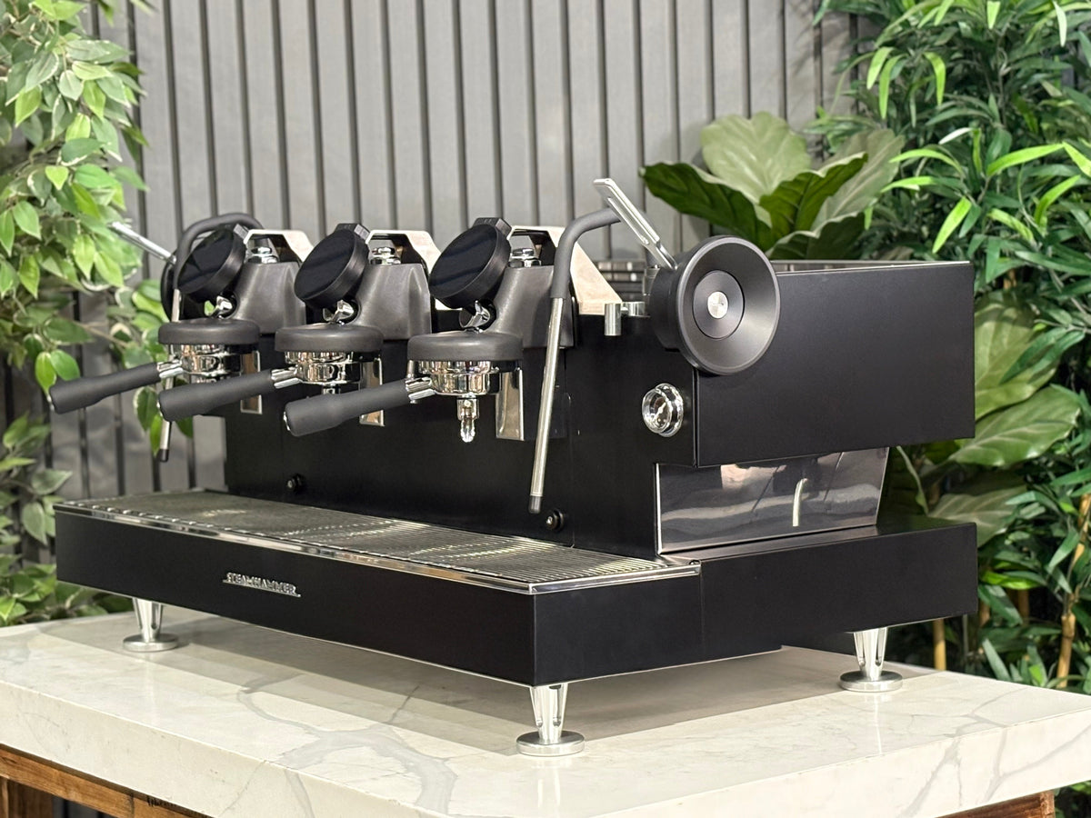 XLVI Steamhammer X - - 3 Group Commercial Espresso Machine - Commercial - Black