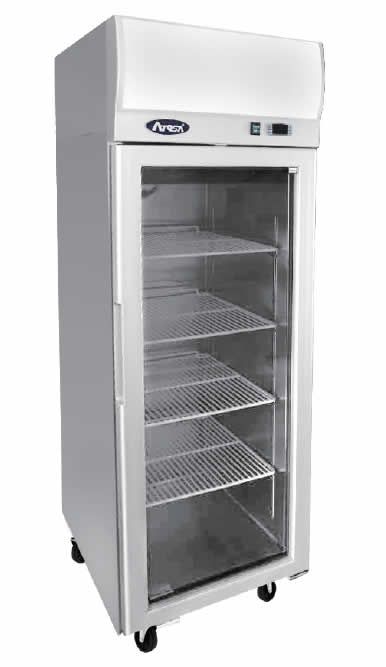 Commercial Glass Door Fridges Single Glass Door Lightbox | Atosa | YCF9401