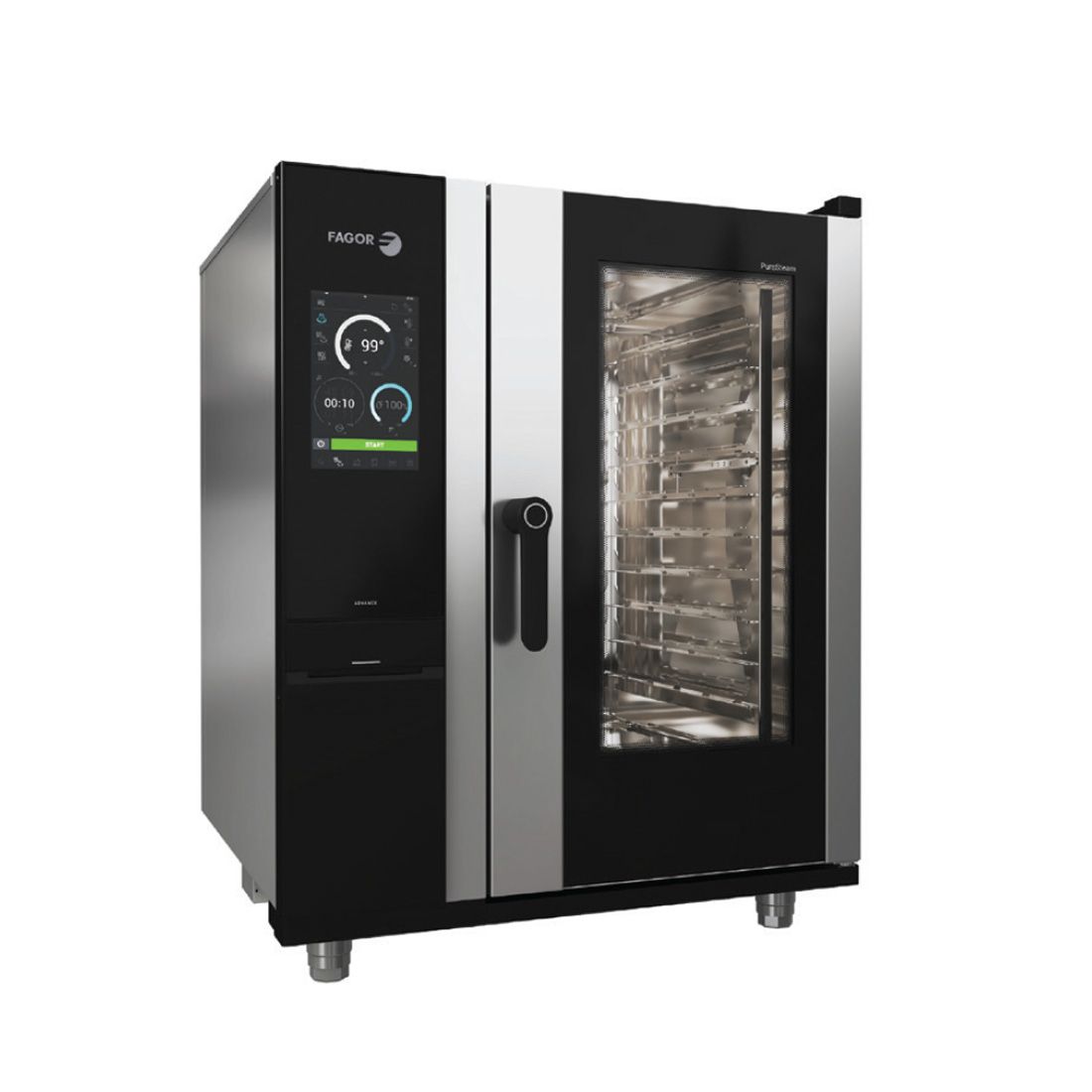 CLEARANCE - FAGOR IKORE Advanced Boiler 10 Tray Electric Combi Oven - APW-201ERLWS-VIC1000