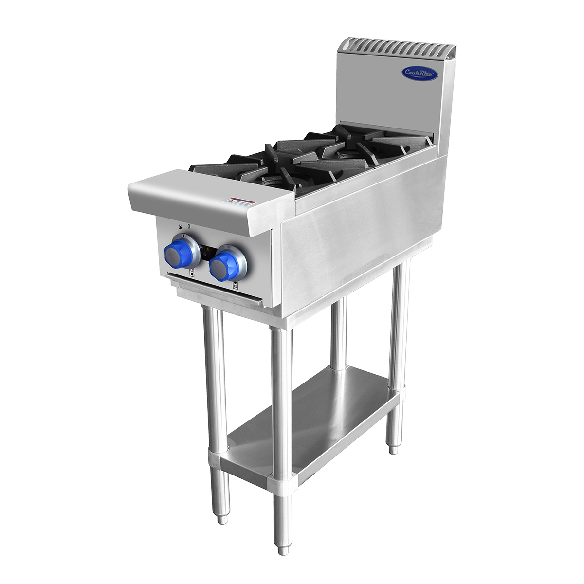 Cookrite AT80G2B-F 2 Burner Cook Top - Natural Gas/LPG