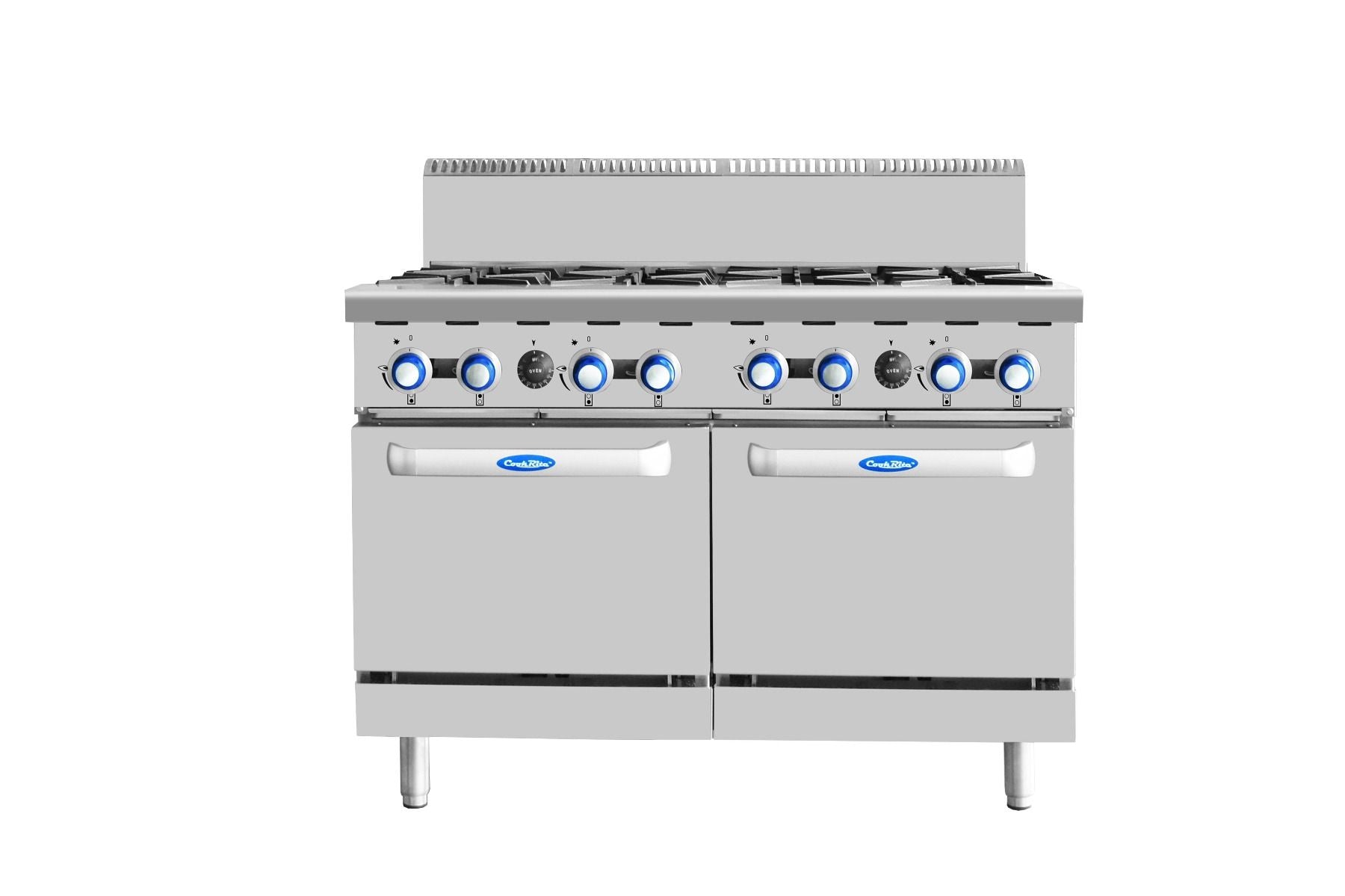 Cookrite 224Mj/h 8 Burners With Oven NG AT80G8B-O-NG
