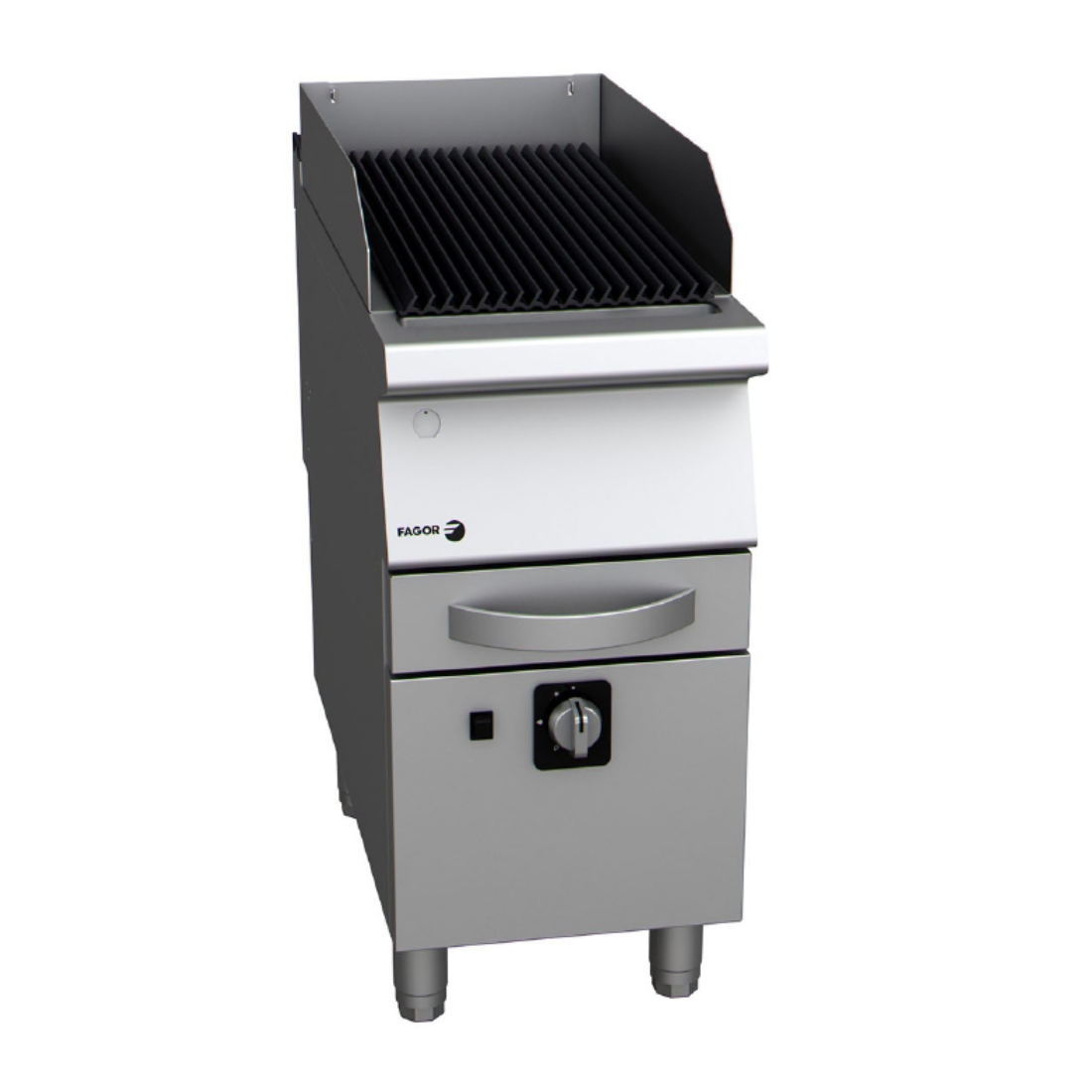 Fagor Kore 700 Series 400mm Gas Chargrill Barbecue, Floor Model - B-G7051LPG