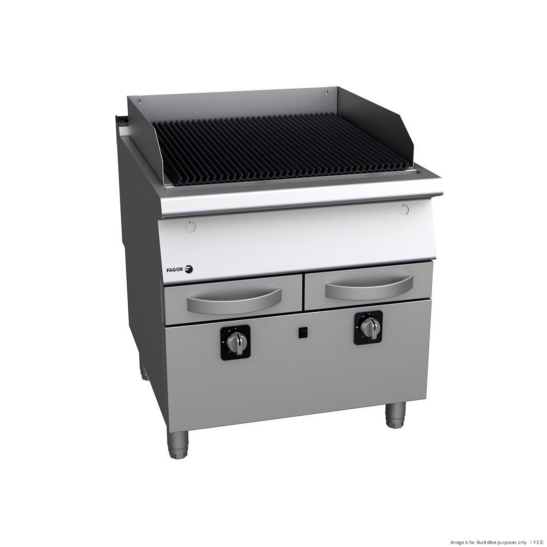 CLEARANCE - Fagor Kore 900 Series Chargrill - B-G9101-VIC933