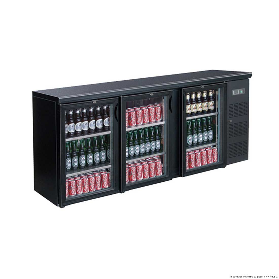 CLEARANCE - Thermaster Three Door Drink Cooler - BC3100G-QLD327
