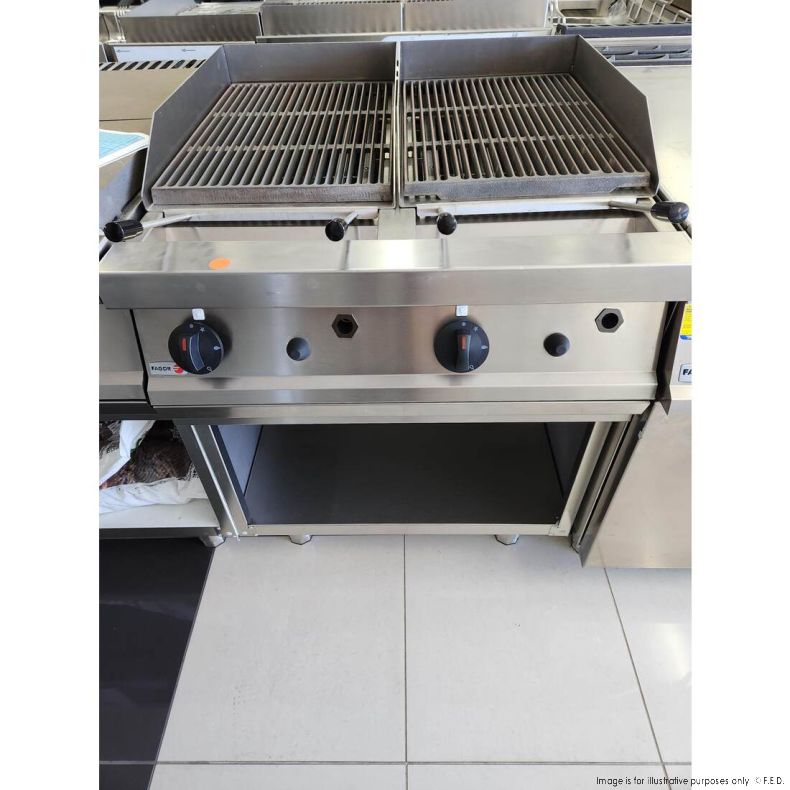 CLEARANCE - Fagor 700 Series Gas Charcoal 2 Grid Grill BG7-10-QLD7