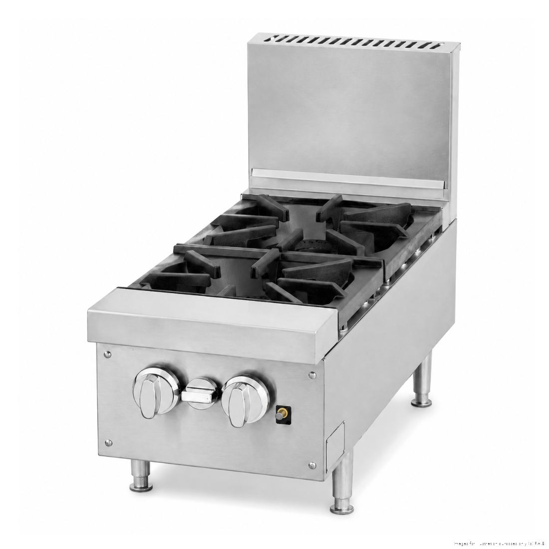 BRENNER Forge 800 Series Gas Bench Top Cooking Range LPG with 2 burner - BREG8R-300L