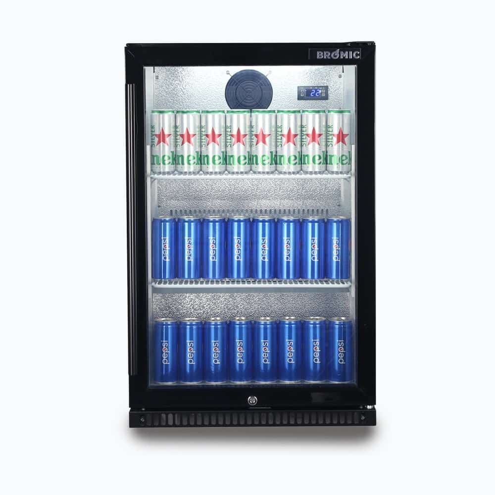 Bromic Back Bar Fridge - 118L - 1 Door - Hinged BB0120GD-NR-1
