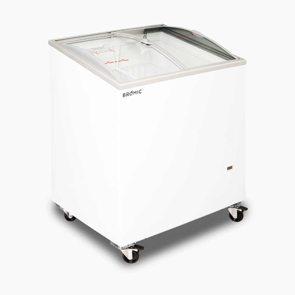 Bromic Display Chest Freezer - 176L - Curved Glass Top CF0200ATCG-NR