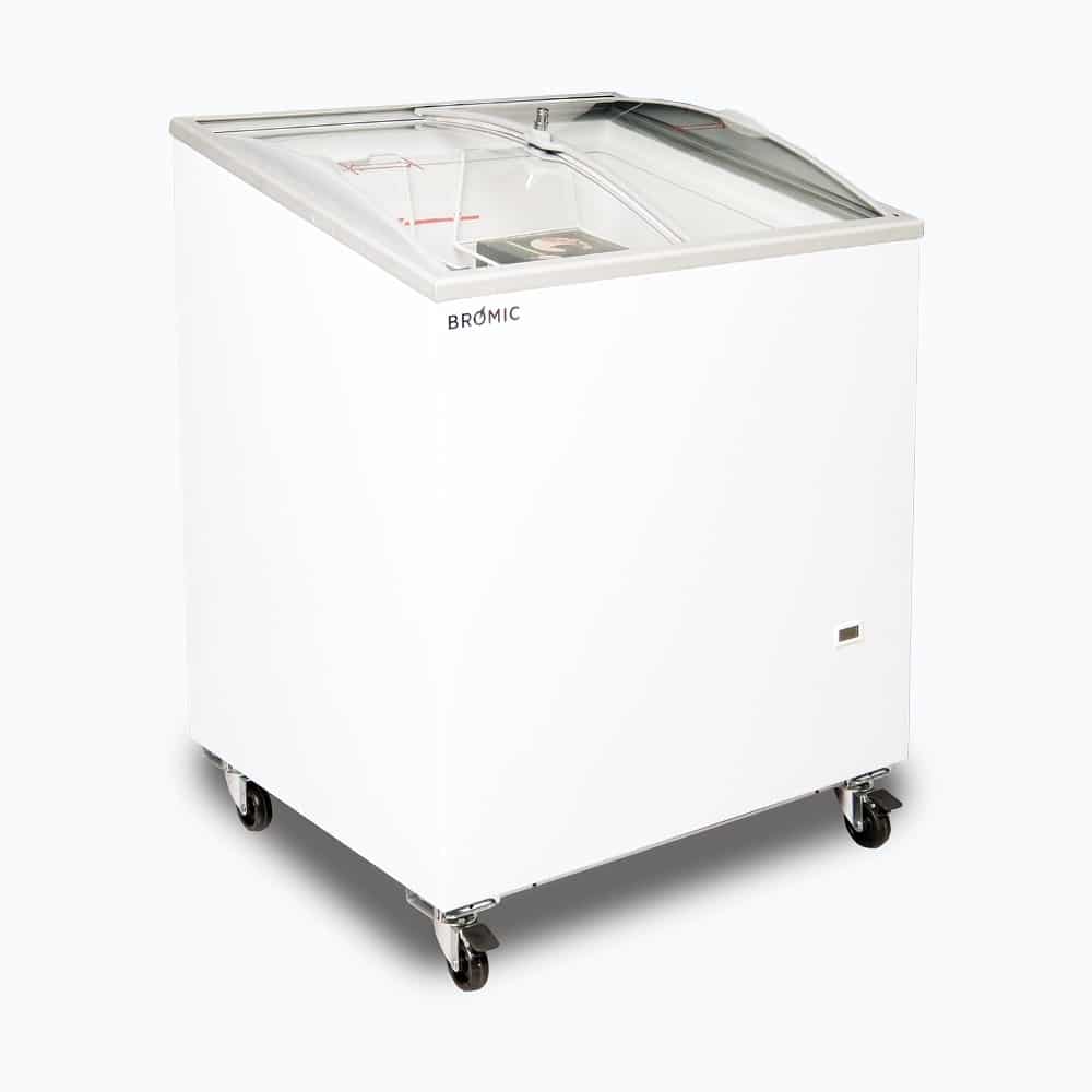 Bromic Display Chest Freezer - 176L - Curved Glass Top CF0200ATCG-NR