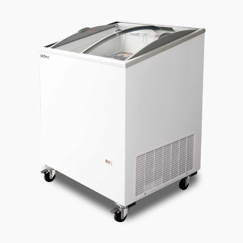 Bromic Display Chest Freezer - 176L - Curved Glass Top CF0200ATCG-NR