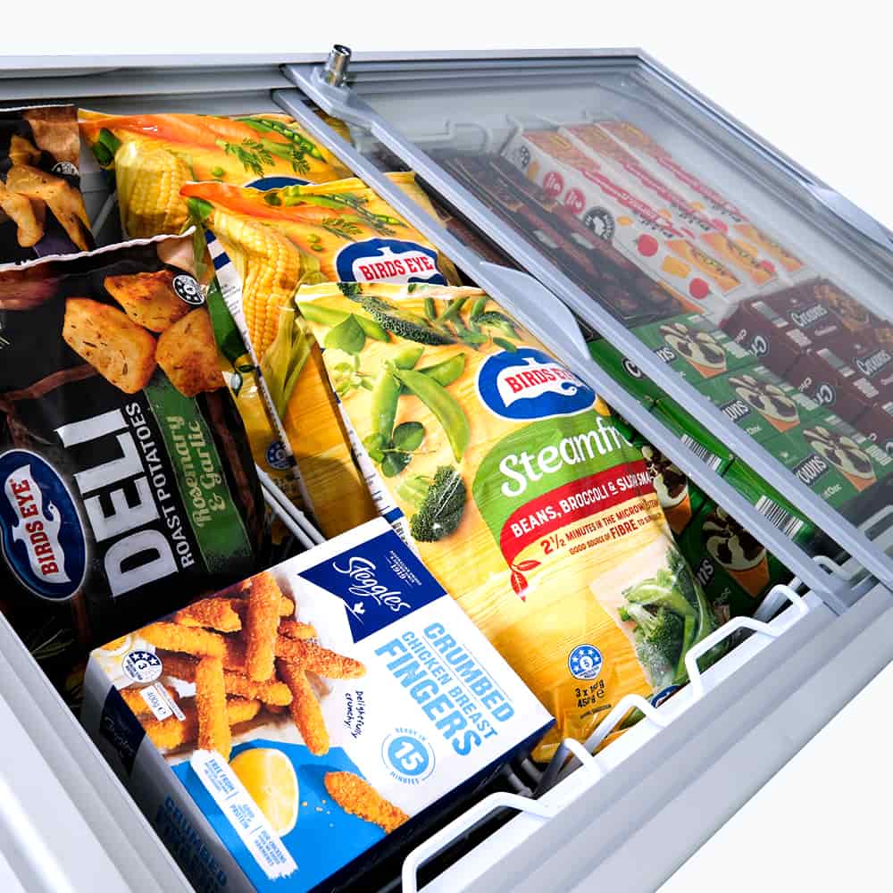Bromic Display Chest Freezer - 296L - Flat Glass Top CF0300FTFG-NR