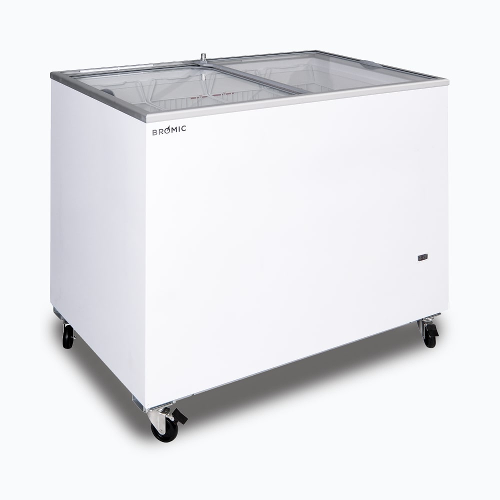 Bromic Display Chest Freezer - 296L - Flat Glass Top CF0300FTFG-NR