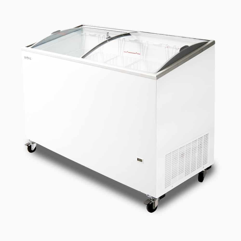 Bromic Display Chest Freezer - 352L - Curved Glass Top CF0400ATCG-NR