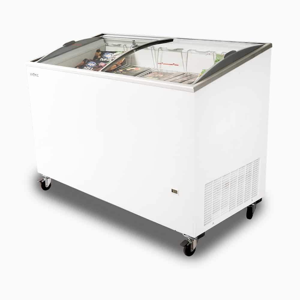 Bromic Display Chest Freezer - 352L - Curved Glass Top CF0400ATCG-NR