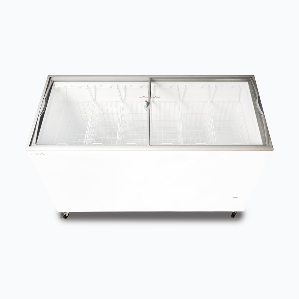 Bromic Display Chest Freezer - 427L - Curved Glass Top CF0500ATCG-NR