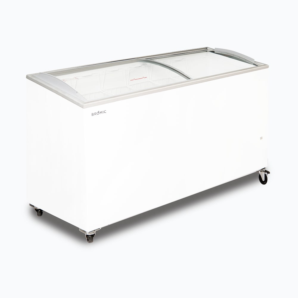 Bromic Display Chest Freezer - 555L - Curved Glass Top CF0600ATCG-NR