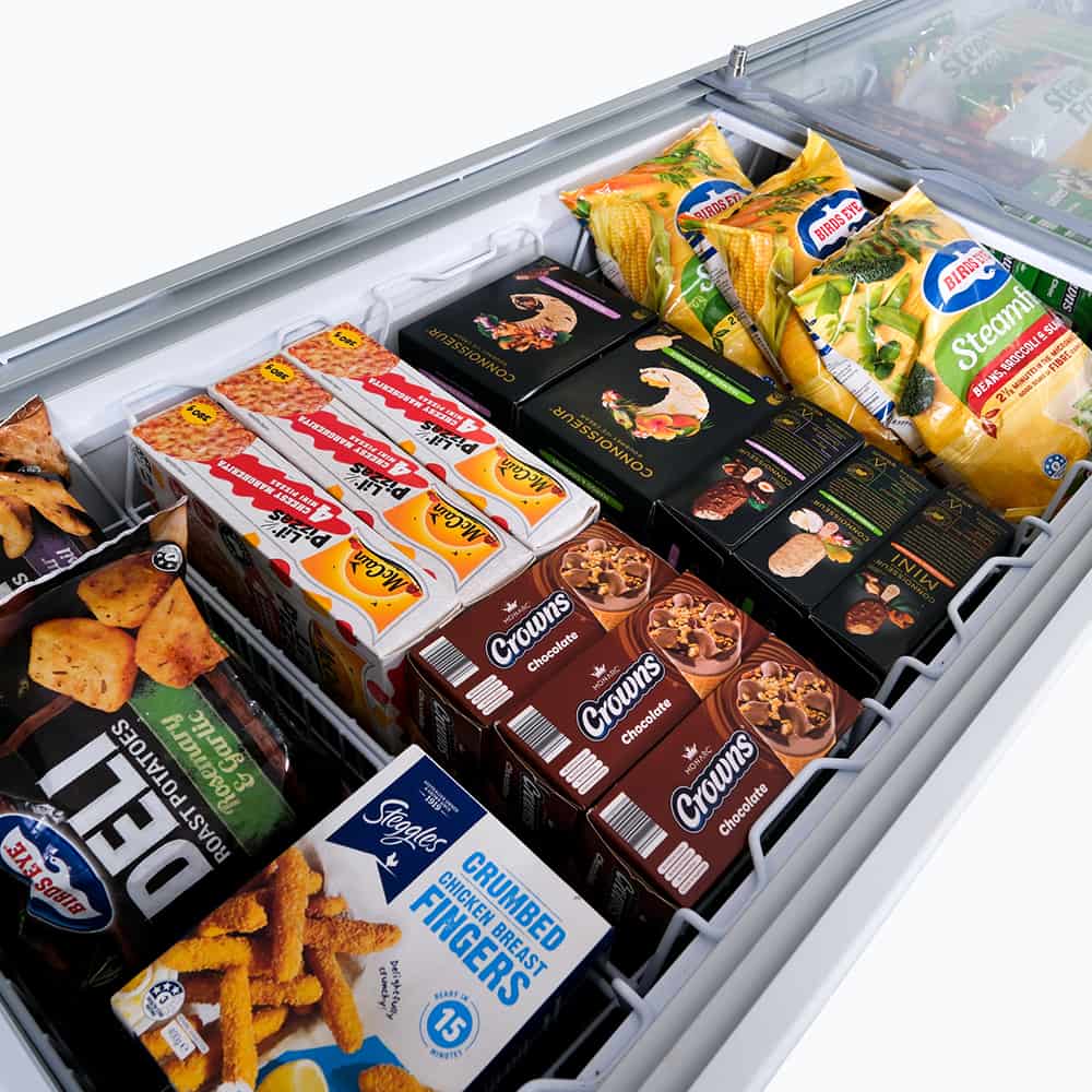 Bromic Display Chest Freezer - 670L - Flat Glass Top CF0700FTFG-NR