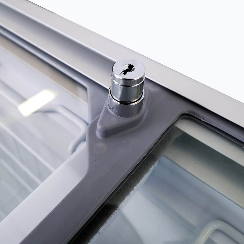 Bromic Display Chest Freezer - 670L - Flat Glass Top CF0700FTFG-NR
