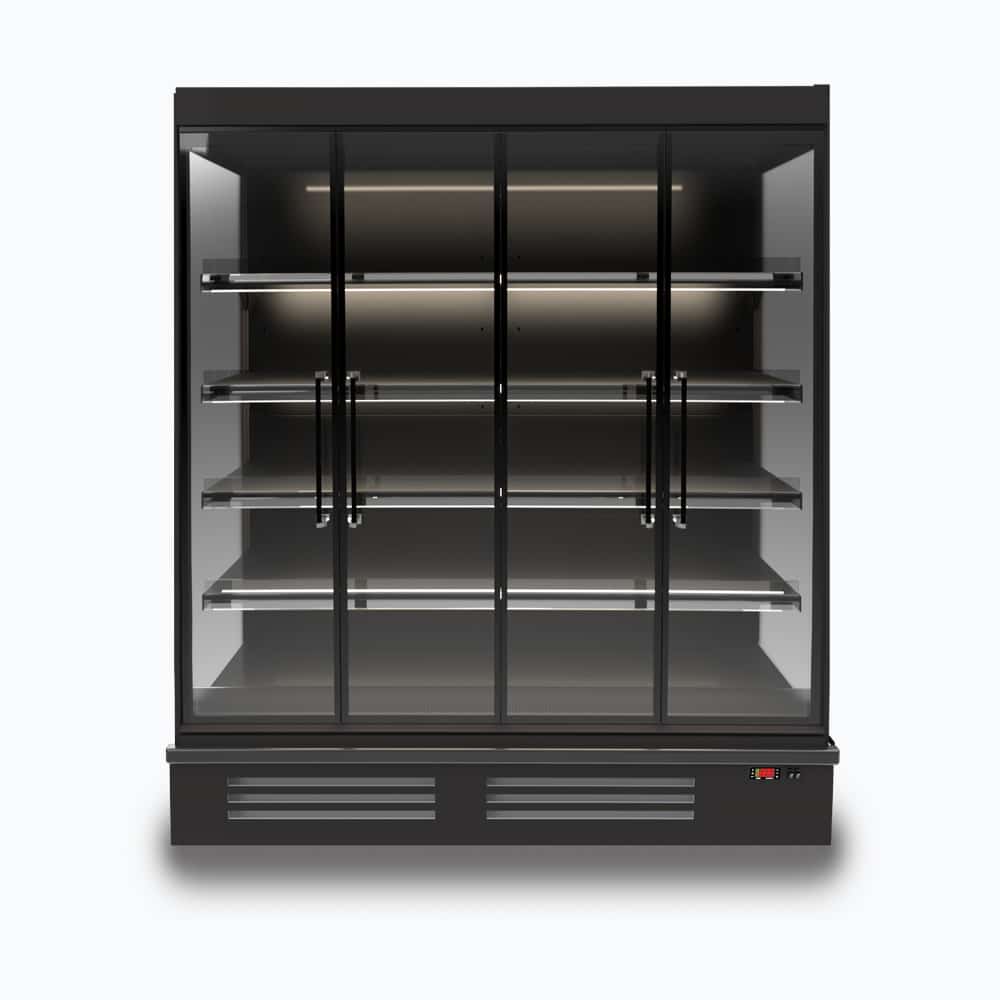 Bromic Full Height Multideck Fridge with Doors - 1875mm FHM1875HD-NR