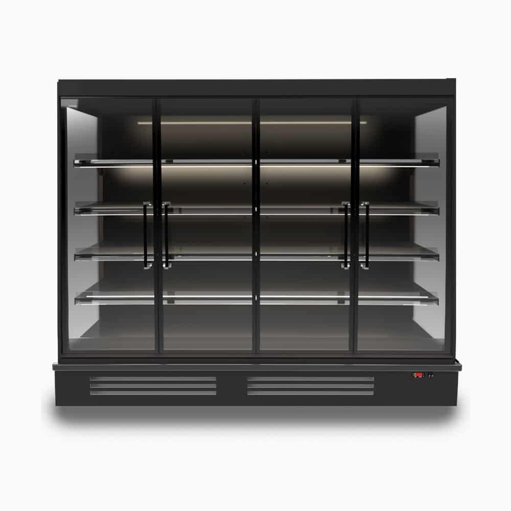 Bromic Full Height Multideck Fridge with Doors - 2500mm FHM2500HD-NR