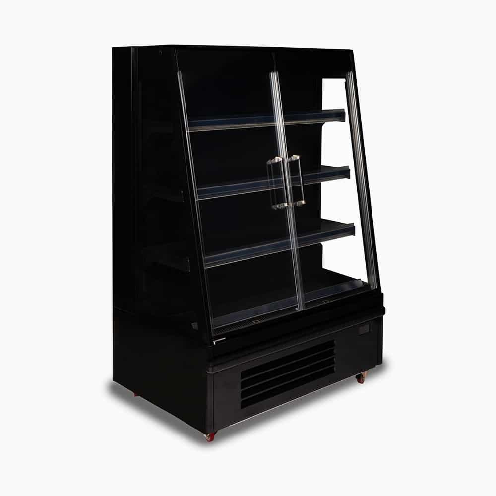Bromic Semi Vertical Display Fridge - 938mm - 2 Doors - Hinged SVM1000HD-NR
