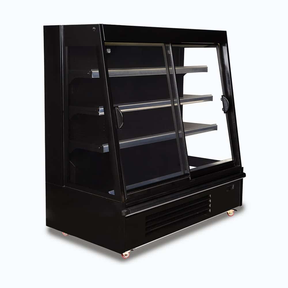 Bromic Semi Vertical Display Fridge - Gondola - 1580mm - 2 Doors - Sliding SVM1580SD-NR