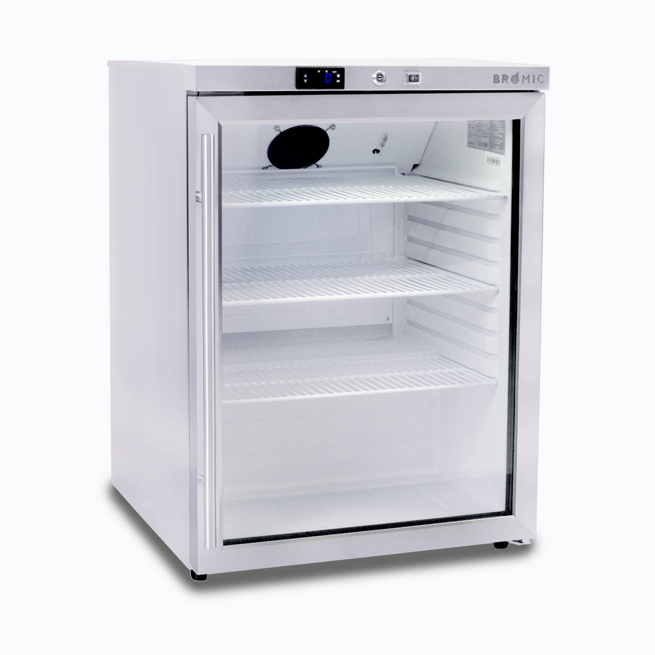 Bromic Under Bench Display Fridge - 138L - 1 Door - Glass UBC0140GD-NR