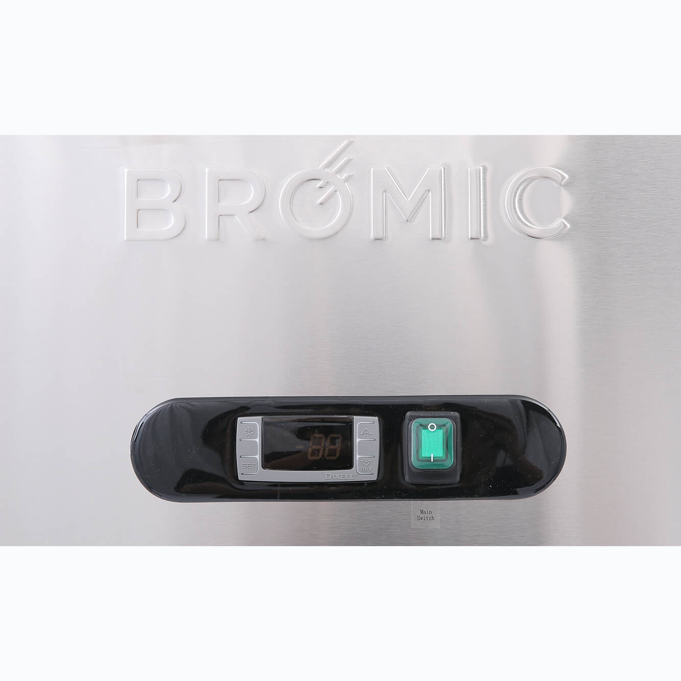 Bromic Upright Fridge - 1300L - 2 Doors - Stainless Steel UC1300SD-NR
