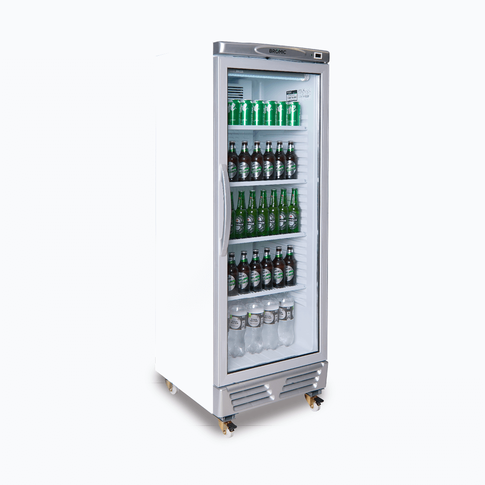 Bromic Upright Display Fridge - 290L - 1 Door - Flat Glass GM0300-NR