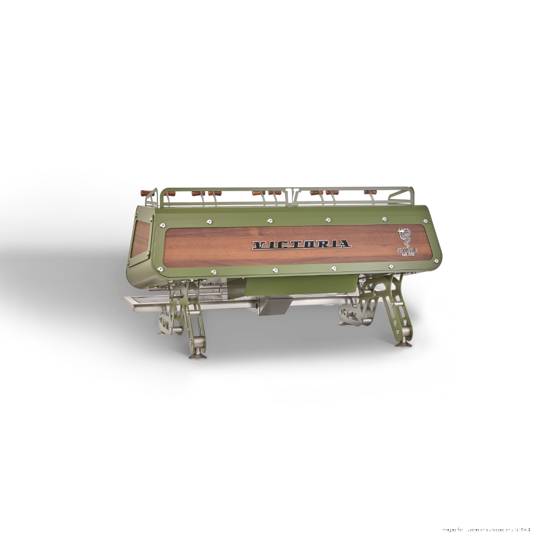 Bezzera Victoria PID 3 Group Espresso Machine Green - BZVICTORIAPID3GV