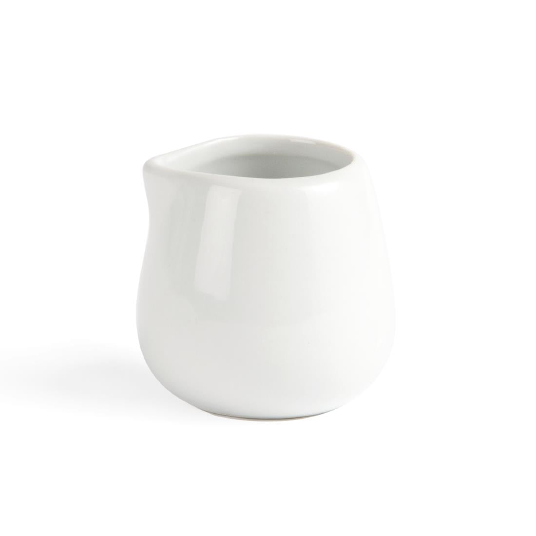 Olympia Whiteware Cream & Milk Jugs 230ml (12 Pack) - C205