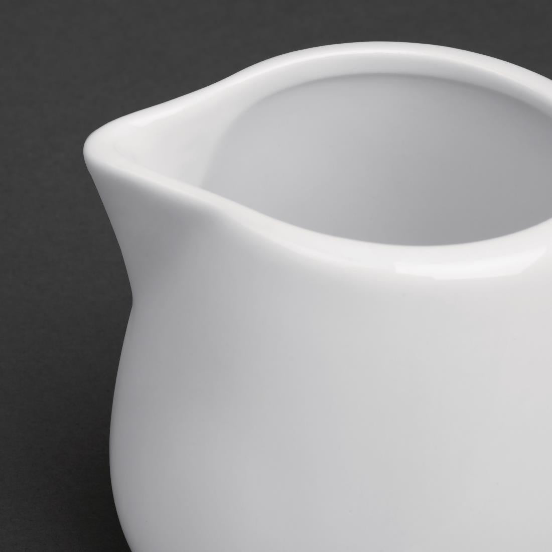 Olympia Whiteware Cream & Milk Jugs 230ml (12 Pack) - C205