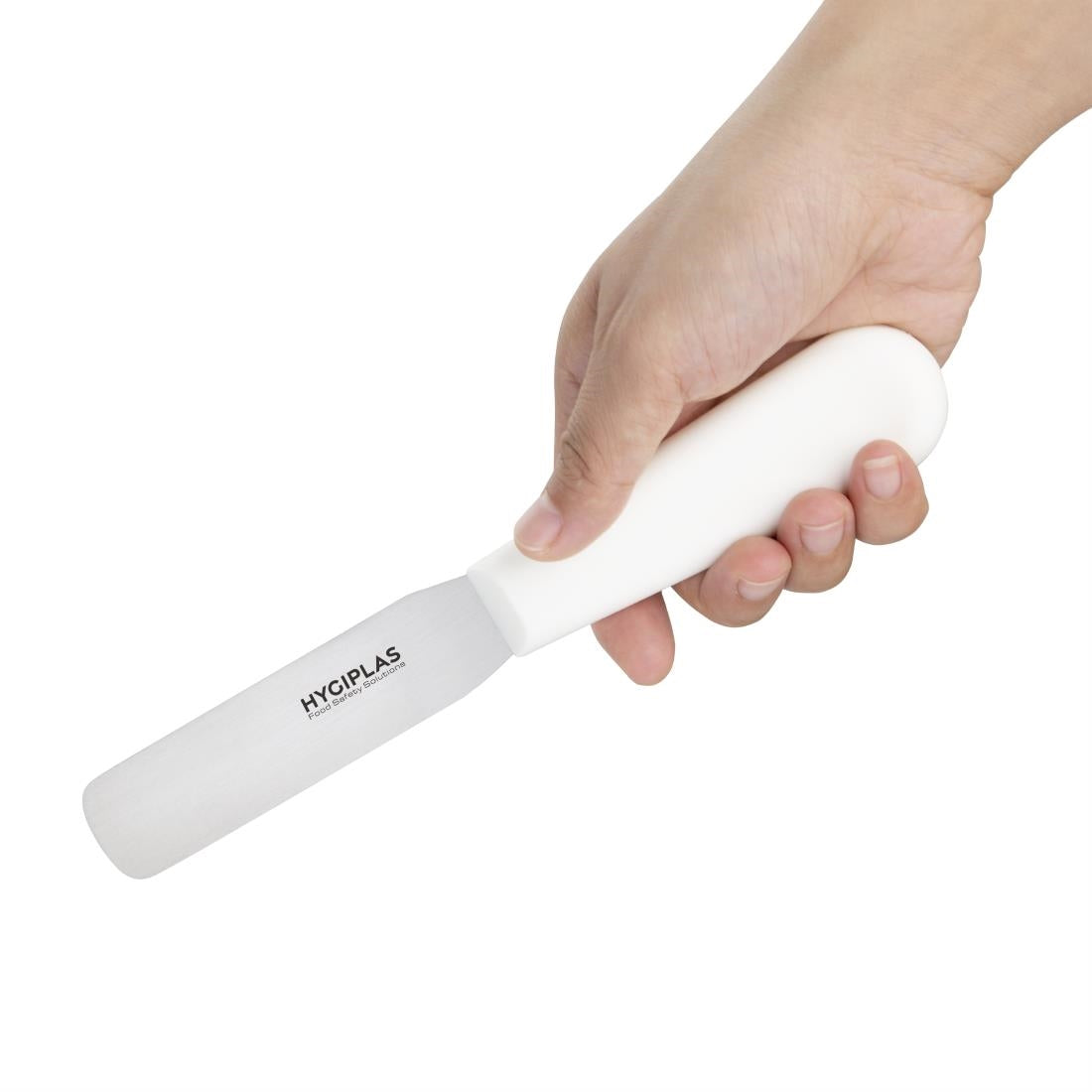 Hygiplas Straight Blade Palette Knife White 100mm - C538