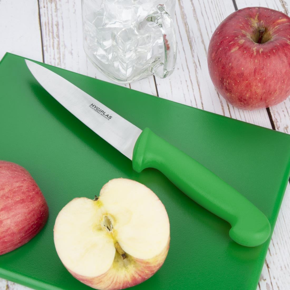 Hygiplas Chefs Knife Green 160mm - C864