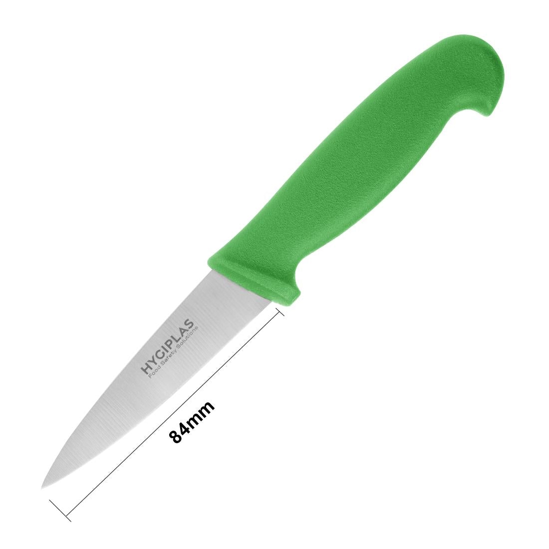 Hygiplas Paring Knife Green 90mm - C866