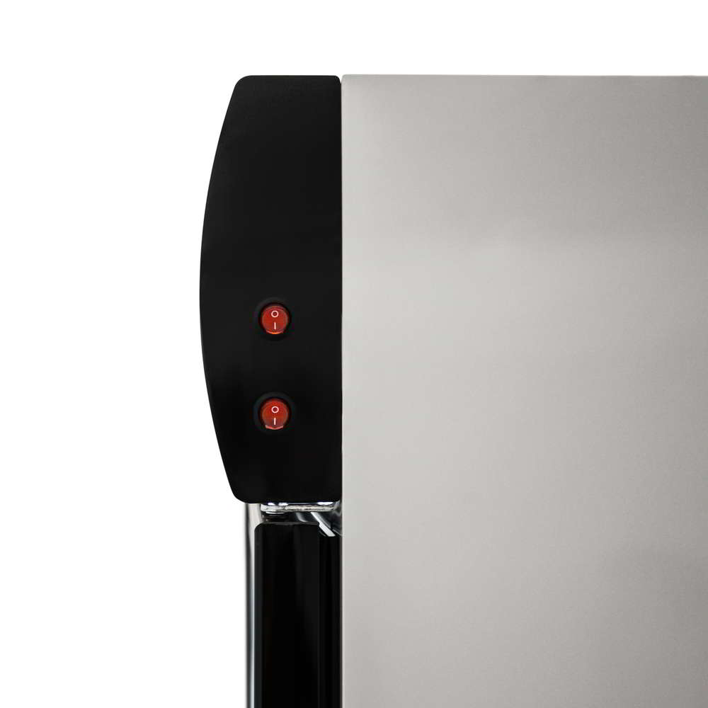 AG Equipment 800L Double Glass Door Upright Display Fridge CU800TNG