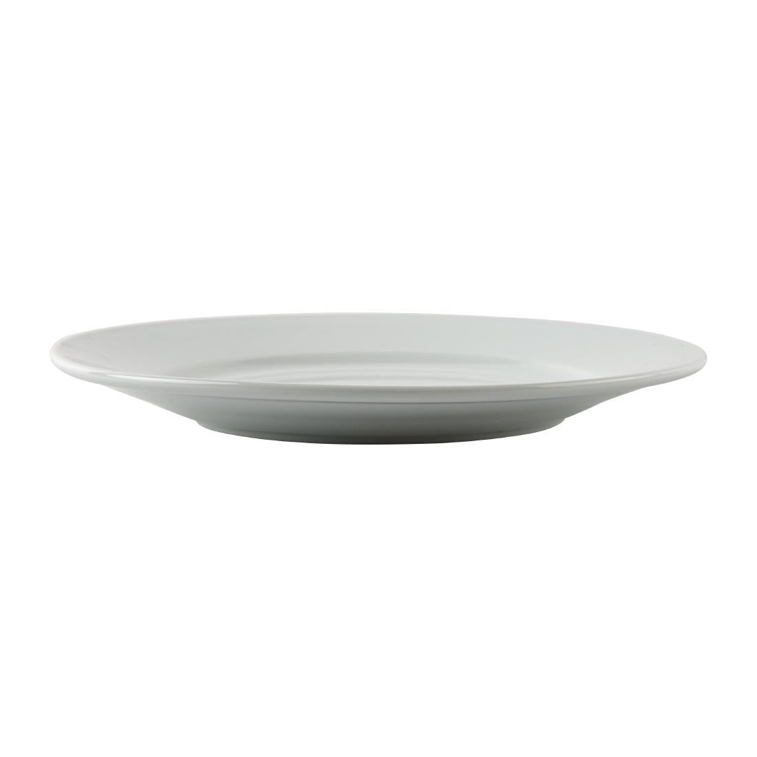Olympia Athena Wide Rimmed Plates 228mm (Box 12) - CC208