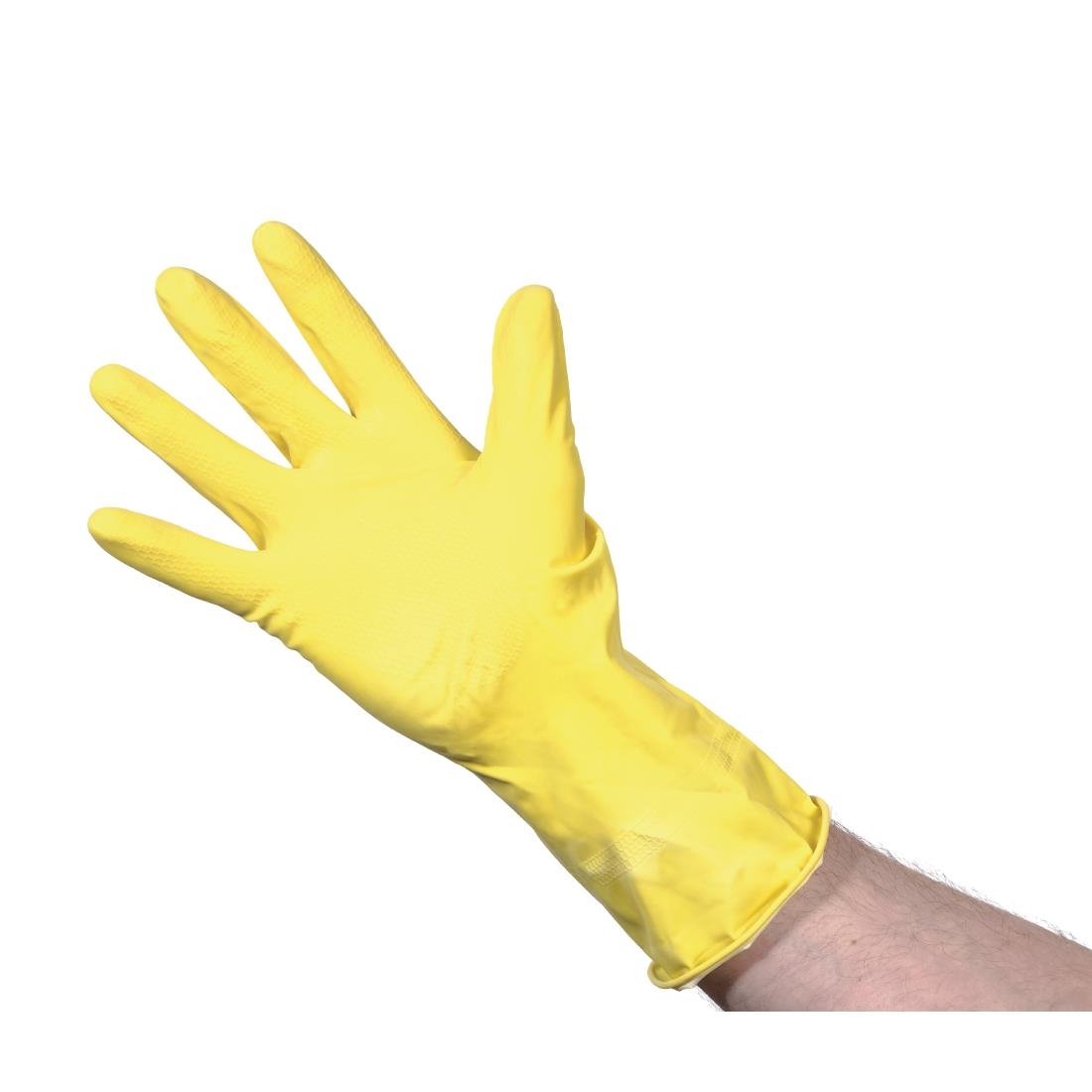 Jantex Household Glove Yellow Medium - CD793-M