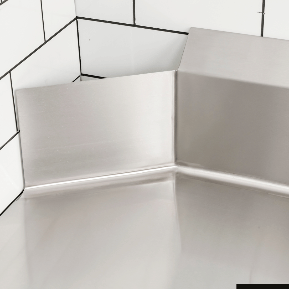 Modular Systems Clean Dish Table With Splashback CDT-600L